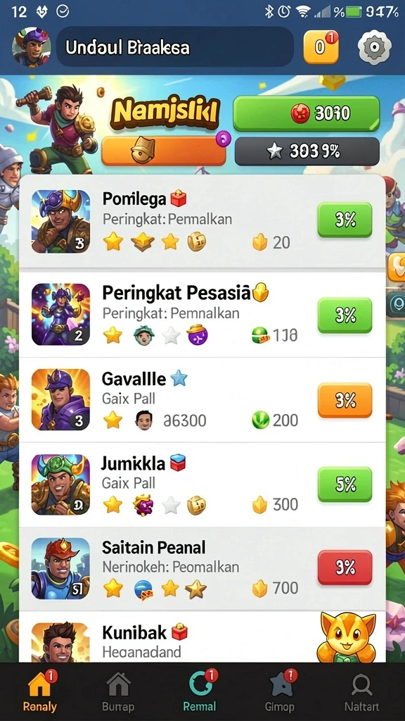 Screenshot 1234bets nomor 1